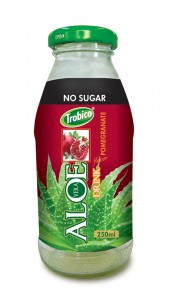 690 Trobico Aloe vera pomegranate flavor glass bottle 250ml